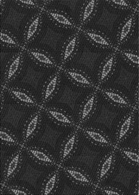 Machine Washable Transitional Black Rug, wshpat2537gry