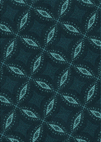 Machine Washable Transitional Teal Green Rug, wshpat2537lblu