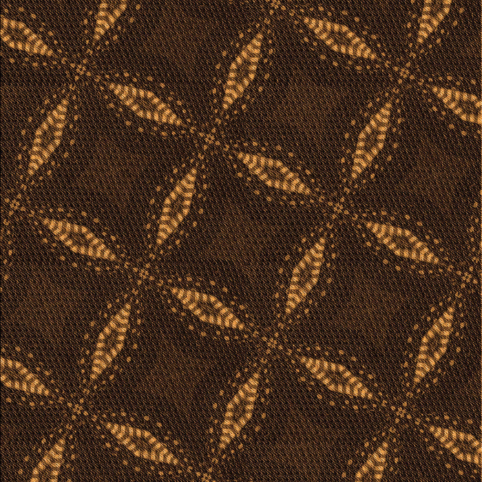 Patterned Saddle Brown Rug, pat2537org