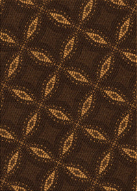 Machine Washable Transitional Saddle Brown Rug, wshpat2537org