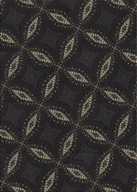 Machine Washable Transitional Carbon Gray Rug, wshpat2537