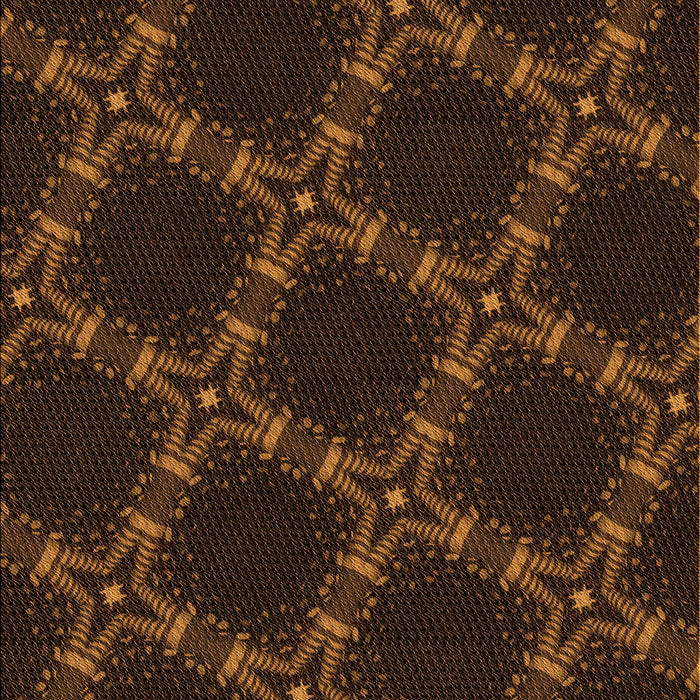 Machine Washable Transitional Saddle Brown Rug, wshpat2538org