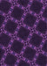 Machine Washable Transitional Deep Purple Rug, wshpat2538pur