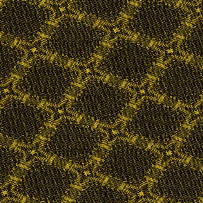 Round Patterned Dark Bronze Brown Rug, pat2538yw