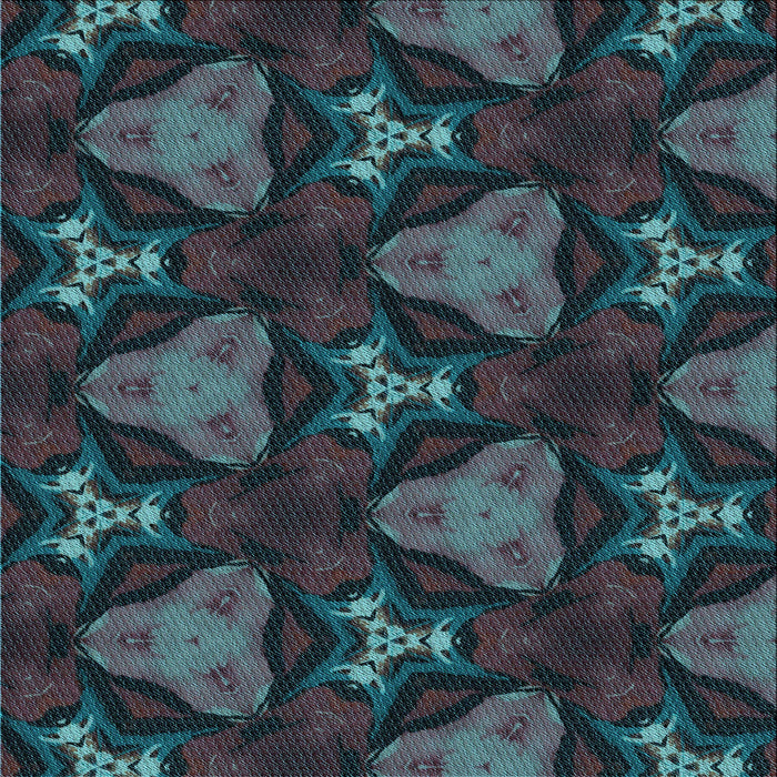 Round Patterned Charcoal Black Rug, pat2539lblu