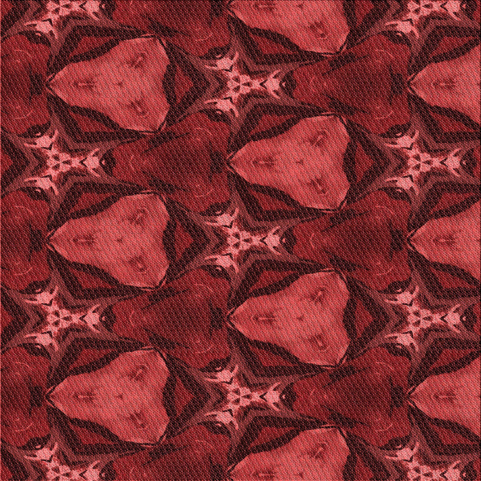 Round Machine Washable Transitional Cranberry Red Rug, wshpat2539rd