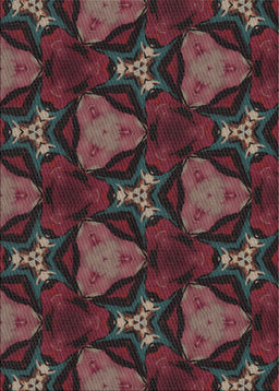 Patterned Mauve Taupe Purple Novelty Rug, pat2539