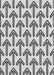 Machine Washable Transitional Gray Rug, wshpat253