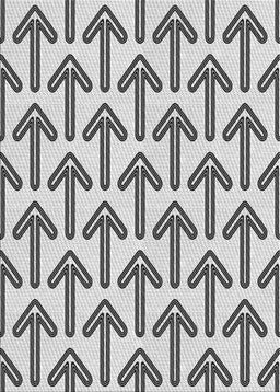 Patterned Gray Novelty Rug, pat253