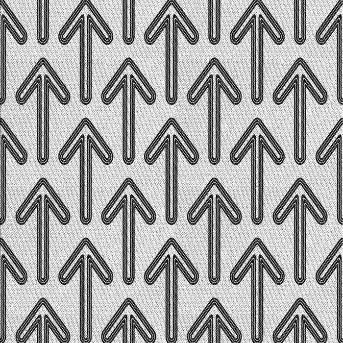 Patterned Gray Novelty Rug, pat253