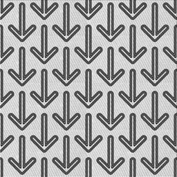 Square Patterned Gray Novelty Rug, pat253