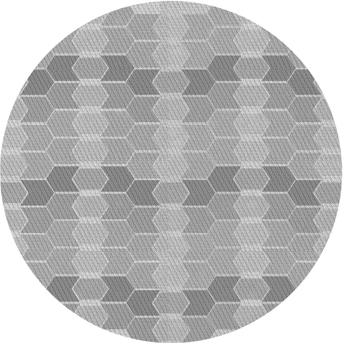 Square Machine Washable Transitional Silver Gray Rug in a Living Room, wshpat254gry