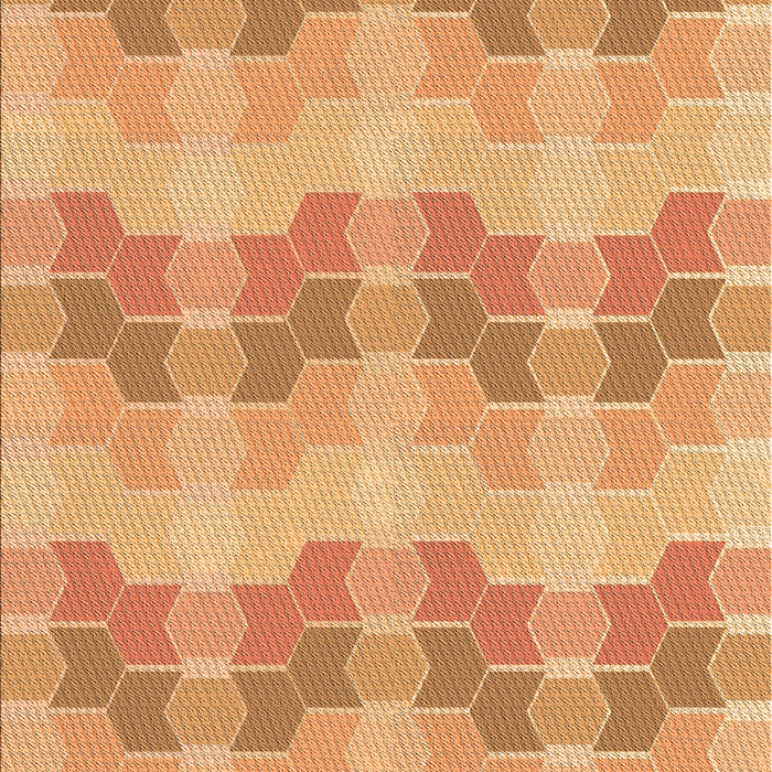 Machine Washable Transitional Yellow Orange Rug, wshpat254org