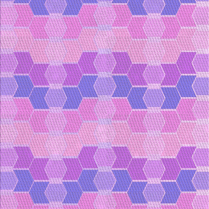 Patterned Violet Purple Rug, pat254pur