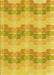 Patterned Yellow Rug, pat254yw