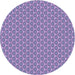 Square Patterned Purple Mimosa Purple Rug, pat2540blu