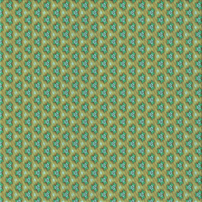 Round Machine Washable Transitional Green Peas Green Rug, wshpat2540lblu