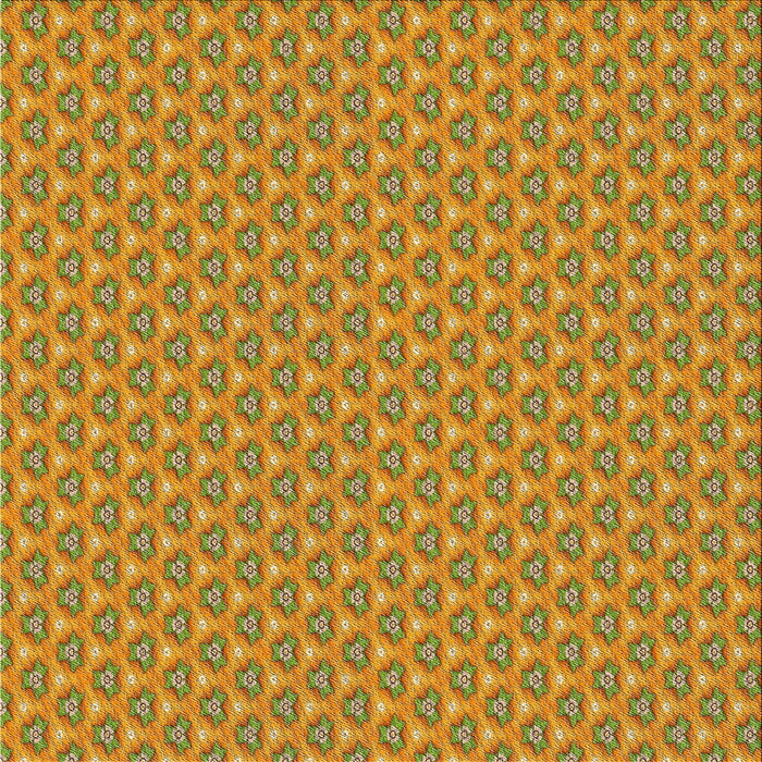 Sideview of Machine Washable Transitional Gold Rug, wshpat2540