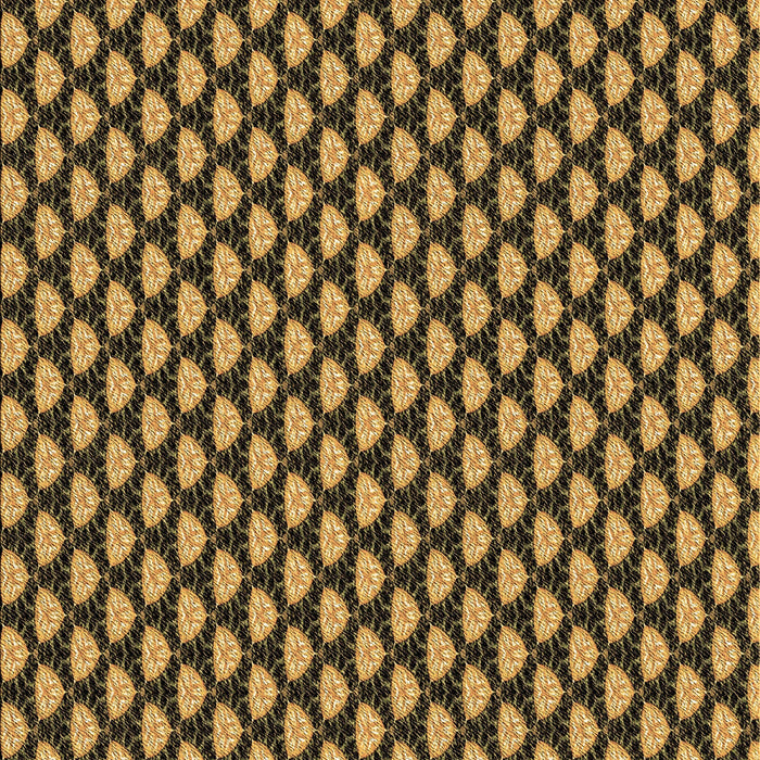 Machine Washable Transitional Yellow Rug, wshpat2541brn