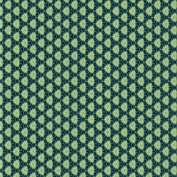 Round Machine Washable Transitional Deep Teal Green Rug, wshpat2541lblu