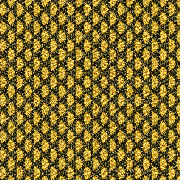 Patterned Yellow Rug, pat2541yw