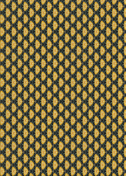 Patterned Mid Gray Novelty Rug, pat2541