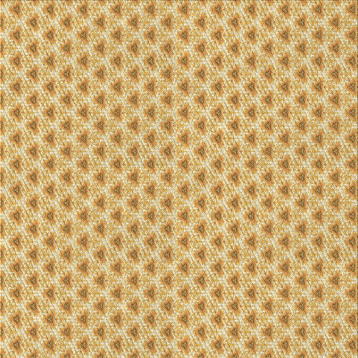 Round Machine Washable Transitional Orange Rug, wshpat2542brn