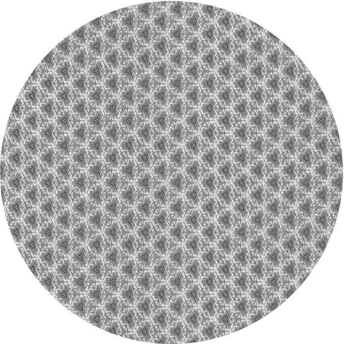 Square Machine Washable Transitional Platinum Gray Rug in a Living Room, wshpat2542gry