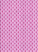 Machine Washable Transitional Neon Pink Rug, wshpat2542pur