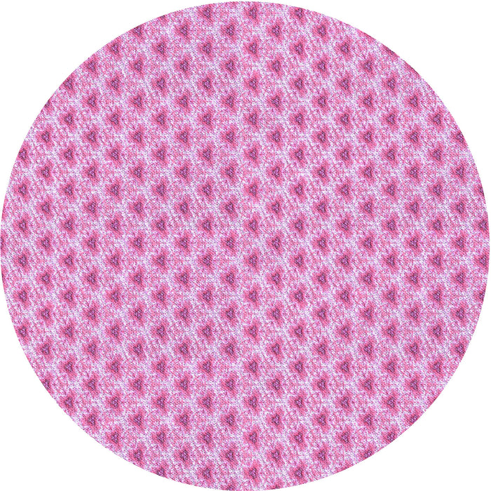 Square Machine Washable Transitional Neon Pink Rug in a Living Room, wshpat2542pur