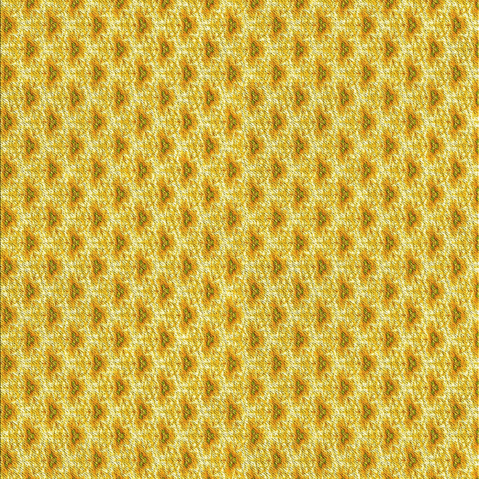 Machine Washable Transitional Bold Yellow Rug, wshpat2542yw