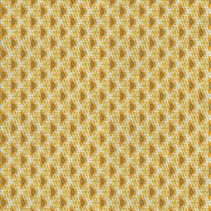 Patterned Mustard Yellow Novelty Rug, pat2542