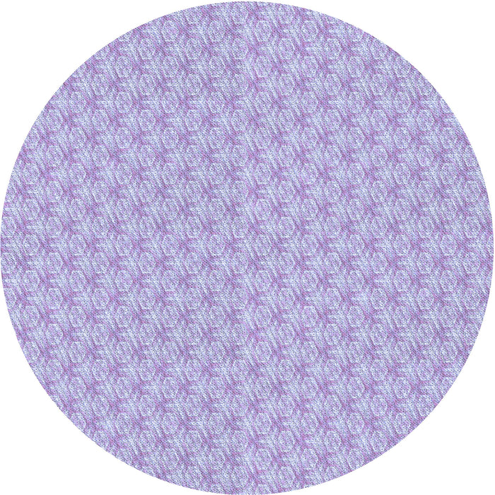 Square Machine Washable Transitional Purple Mimosa Purple Rug in a Living Room, wshpat2543blu
