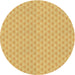 Square Patterned Bold Yellow Rug, pat2543brn