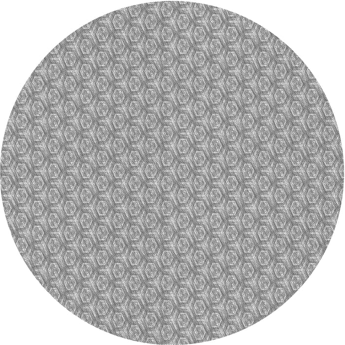 Square Machine Washable Transitional Gray Rug in a Living Room, wshpat2543gry