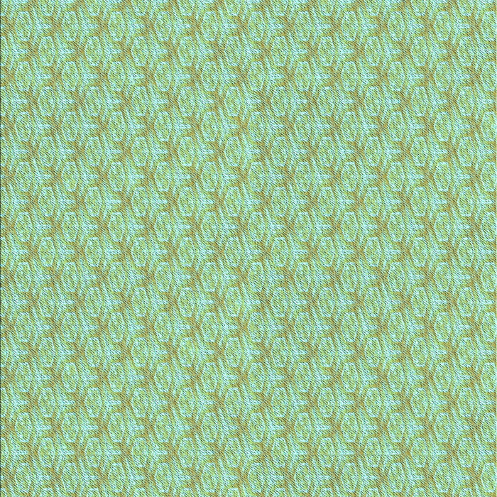 Machine Washable Transitional Green Rug, wshpat2543lblu