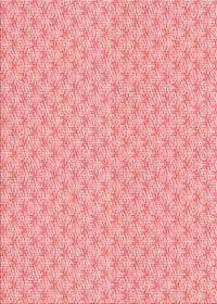 Machine Washable Transitional Pastel Pink Rug, wshpat2543rd