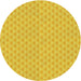 Square Patterned Yellow Rug, pat2543yw