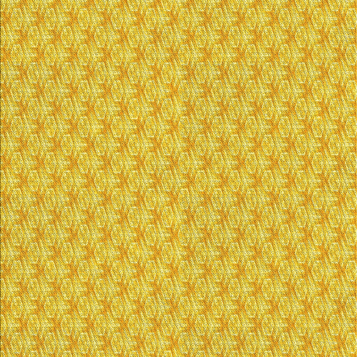 Patterned Yellow Rug, pat2543yw
