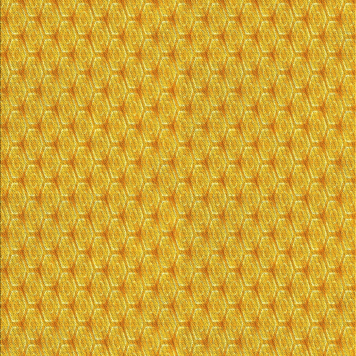 Patterned Gold Yellow Rug, pat2544yw
