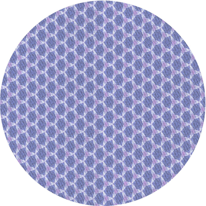 Square Patterned Jeans Blue Rug, pat2545blu