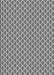 Patterned Cloud Gray Rug, pat2545gry