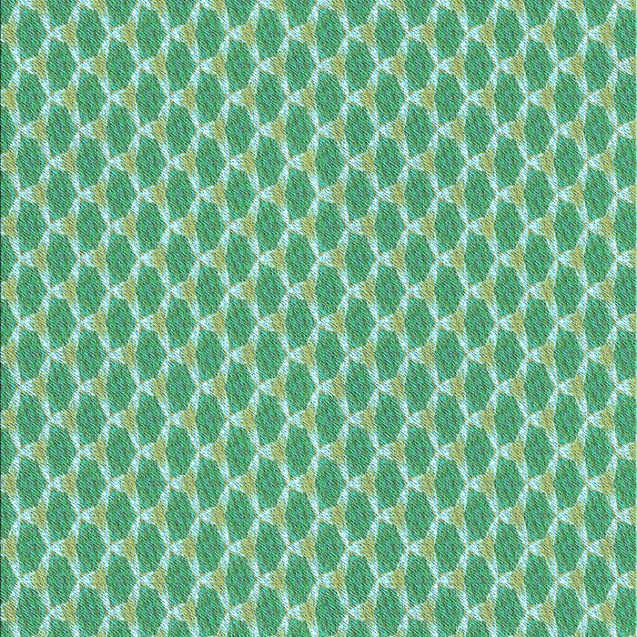 Patterned Green Rug, pat2545lblu