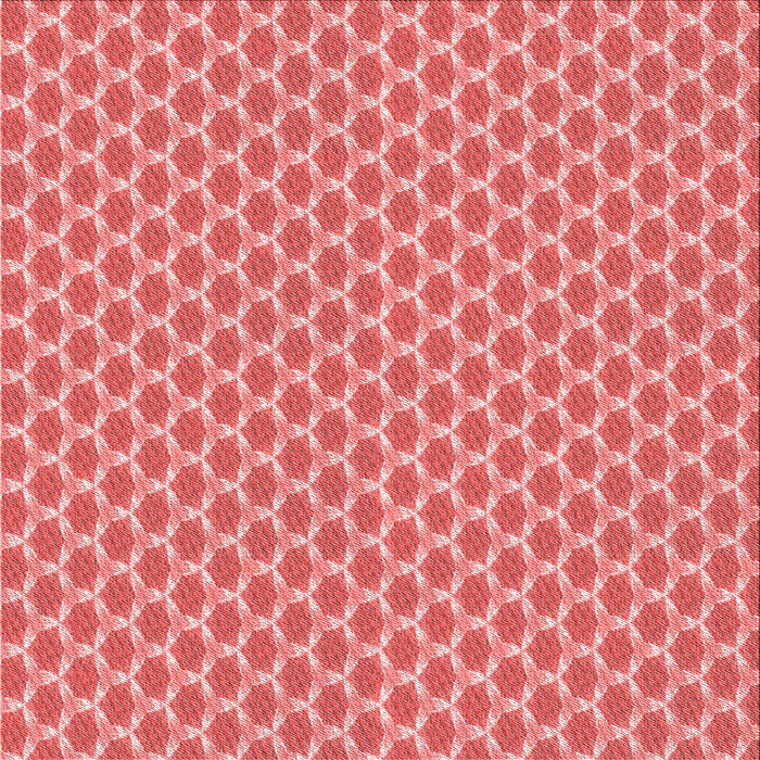 Round Patterned Light Coral Pink Rug, pat2545rd