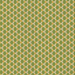Square Patterned Green Novelty Rug, pat2545