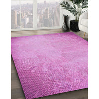 Patterned Violet Purple Rug, pat2546pur