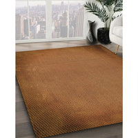 Patterned Orange Rug, pat2547org