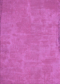 Machine Washable Transitional Neon Pink Rug, wshpat2548pur