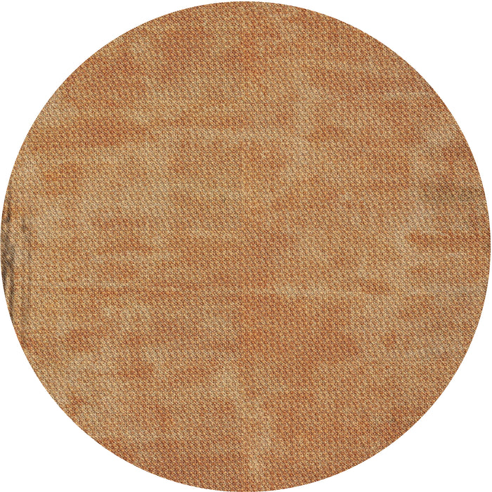 Sideview of Patterned Mahogany Brown Novelty Rug, pat2548