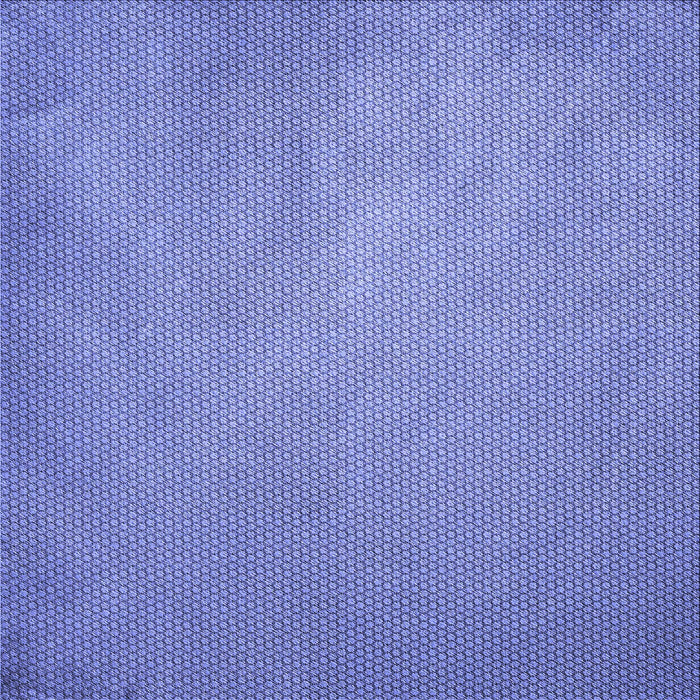 Round Patterned Denim Blue Rug, pat2549blu
